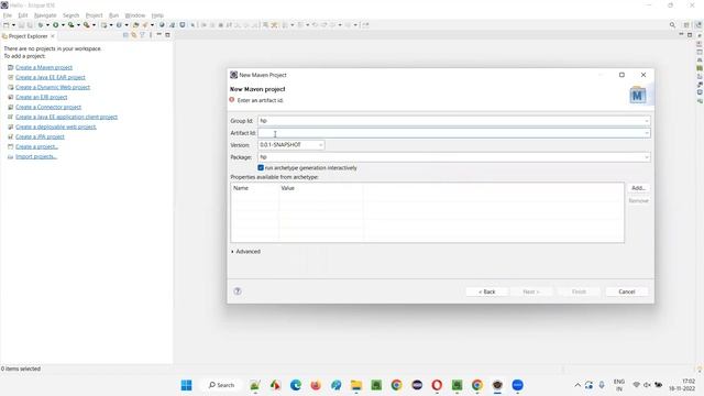 Creating Maven Project in Eclipse IDE using maven-archetype-quickstart template (2022) смотреть онлайн