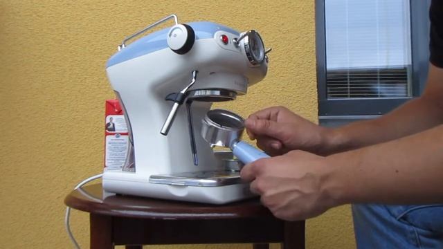 Обзор + разбор рожковой кофеварки Ariete 1389 Vintage смотреть онлайн