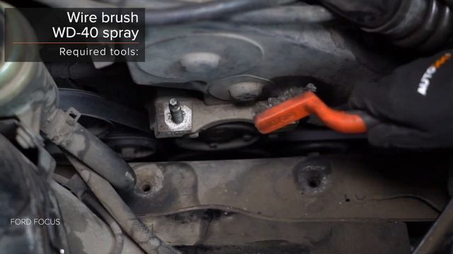 How to replace engine mount on FORD FOCUS (DAW) [TUTORIAL AUTODOC] смотреть онлайн