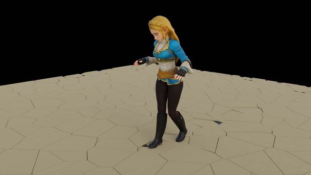 Zelda got stuck in the mud - Animation смотреть онлайн