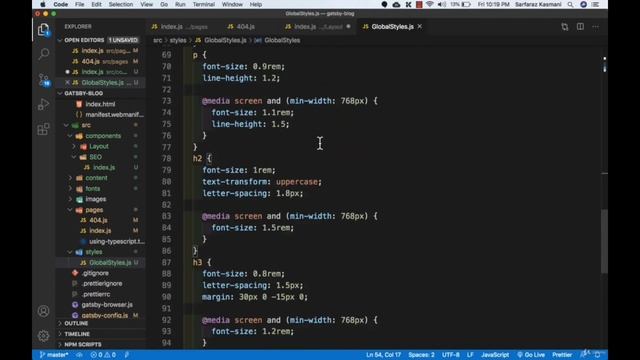 How to create Custom hook UseMeta Data in Gatsby js | BLOG Website By Gatsby.js | Tutorial #5 | смотреть онлайн