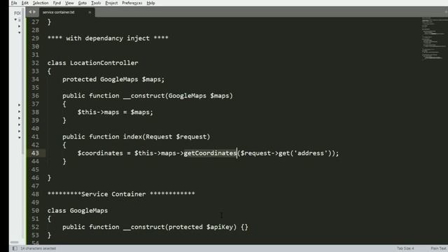 Service Container In Laravel смотреть онлайн