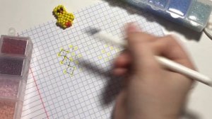 Разбор схем для плетения из бисера||как понимать?||?