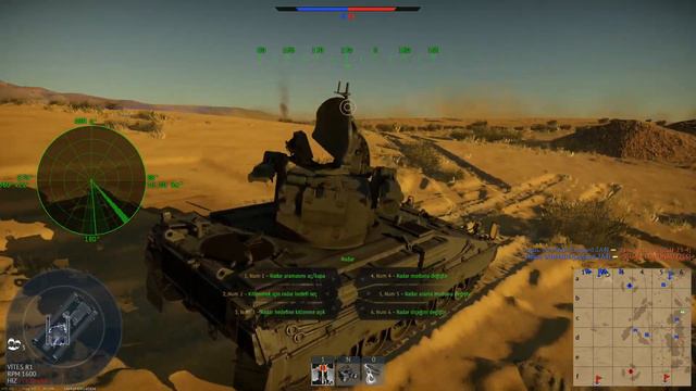 War Thunder- FlaRakPz 1 Air Defence Gameplay (Helicopter Hunter) смотреть онлайн