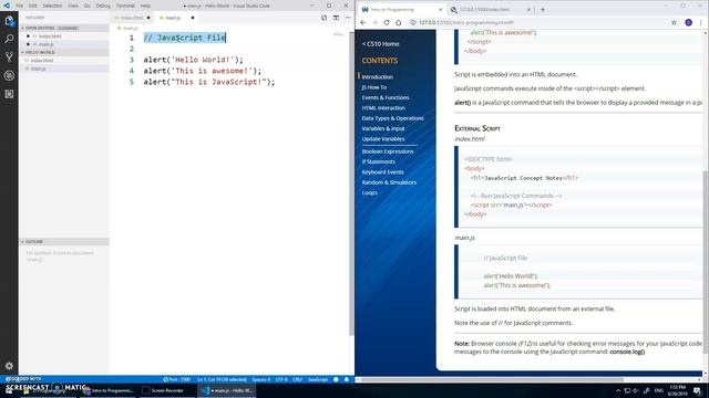 js how to смотреть онлайн