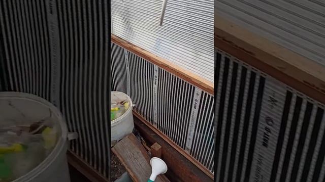 Отопление теплицы инфракрасной плёнкой.21 апреля 2020 г. смотреть онлайн