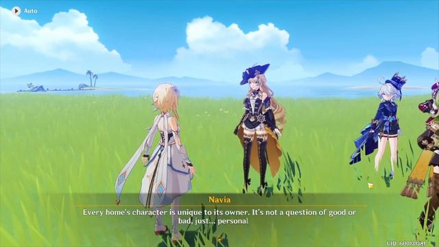 Navia Housing (Serenitea Pot) Dialogue Genshin Impact Patch 4.3 смотреть онлайн