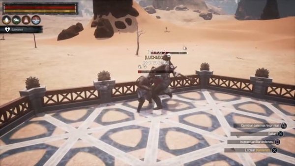 CONAN EXILES BEST T4 FIGHTERS NAMED THRALL // TEIMOS VS ARENA CHAMPION // GAMEPLAY ESPAÑOL // PS5