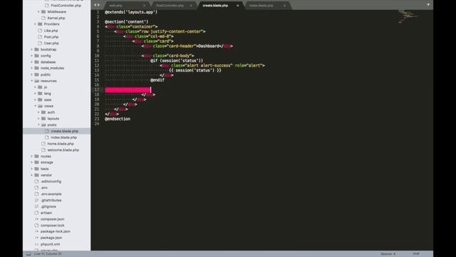 【Laravel + Vue.js講座】いいね機能を作ろう!! part1 - 【質問回答は無料】 смотреть онлайн