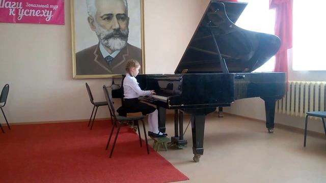 К.Лоншан-Друшкевичова "Марш" исп. Рочева Ирина, 7 лет, 1 класс смотреть онлайн