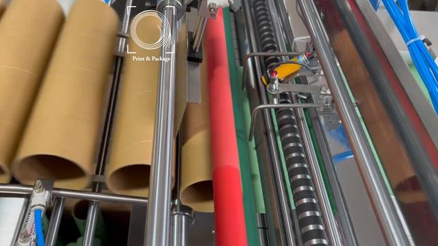 Автоматическая кашировальная машина для тубусов смотреть онлайн