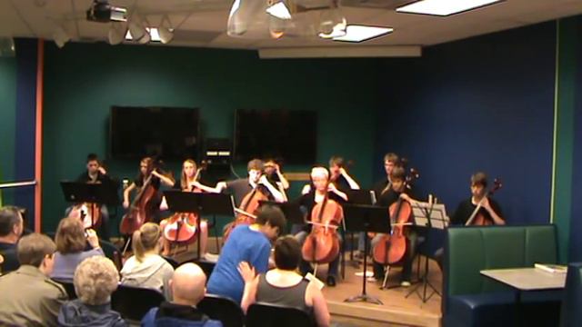 Topeka Cello Collective (Cello Group) perform Linkin Park's What I've Done arr. Erinn Renyer смотреть онлайн