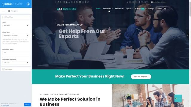 How to update Navigation Menu via Template Options of Joomla templates смотреть онлайн