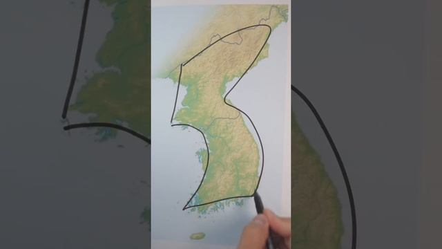 3 Steps to draw Korea смотреть онлайн