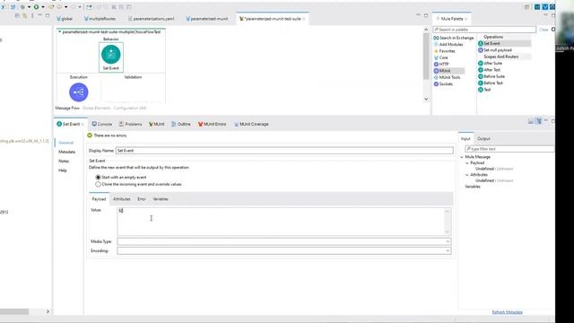 MUnit Test Suite parameterization | Test Automation смотреть онлайн