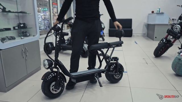 Citycoco mini Kugoo C1 Pro - маленький скутер со взрослым характером! смотреть онлайн