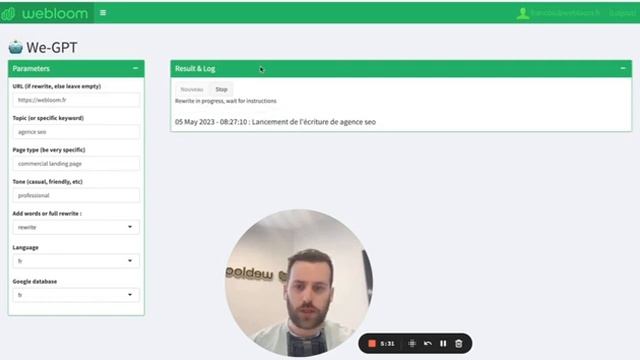 We-GPT : après Chat-GPT, Auto-GPT et Multi-GPT, on test un vrai outil pensé pour le SEO (contenu IA смотреть онлайн