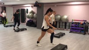 Степ Аэробика связка на 32 счёта / кардио на степе