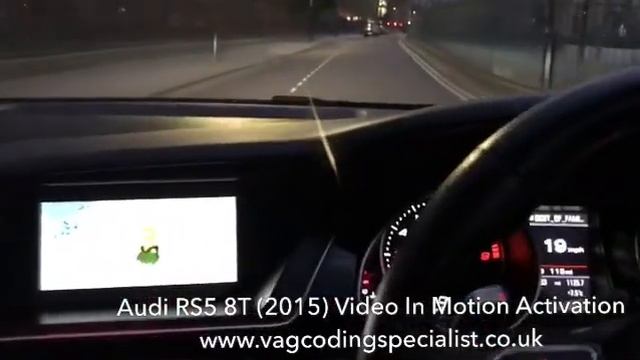 Audi RS5 8T V8 4.2 (2015) Video In motion activation смотреть онлайн