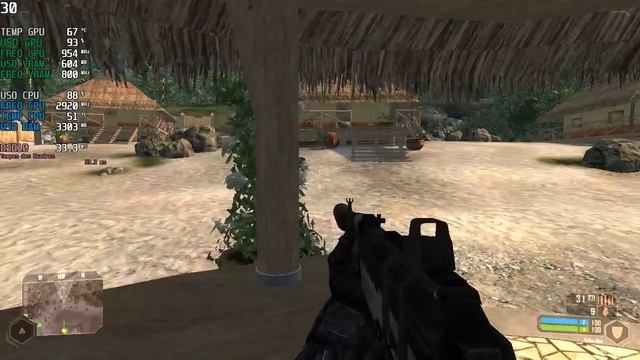 GT 710 1GB: Crysis Warhead смотреть онлайн