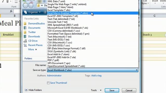 How to Make a Template in Excel Office 2010 : Using Excel & Spreadsheets смотреть онлайн