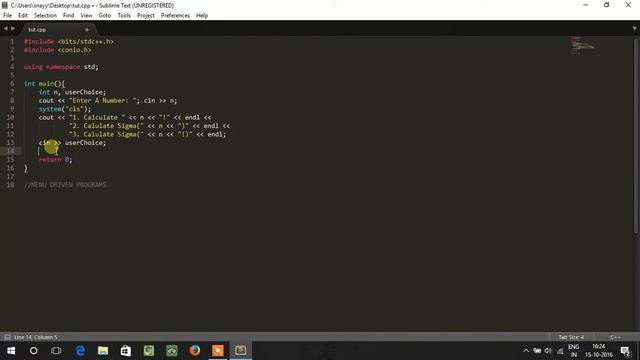 C++ Tutorial 12: Switch-Case, Building a distributable EXE смотреть онлайн