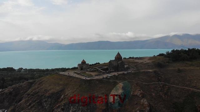 Армения. Озеро Севан. Очень красивое! DRONE 4K VIDEO смотреть онлайн