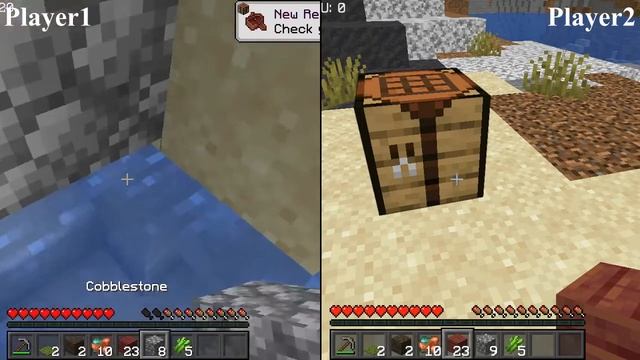 Minecraft, But you share the same inventory (Datapack Showcase) смотреть онлайн