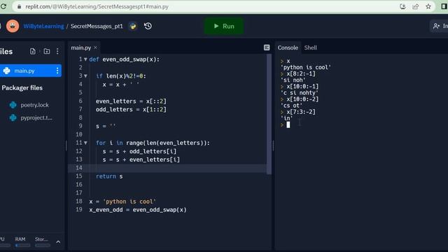 Python Programming| How to slice strings with a negative step size? смотреть онлайн