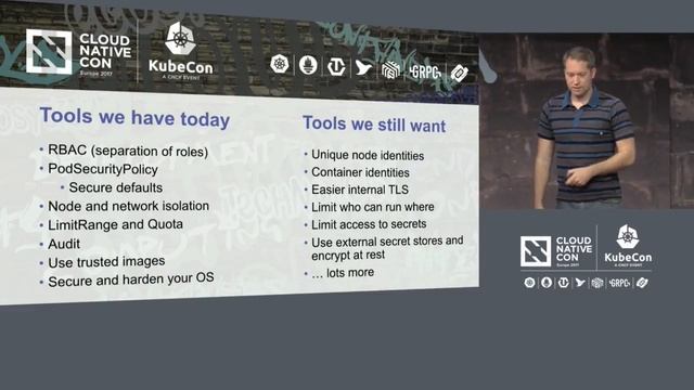 Keynote: Red Hat is Driving Kubernetes/Container Security Forward - Clayton Coleman смотреть онлайн