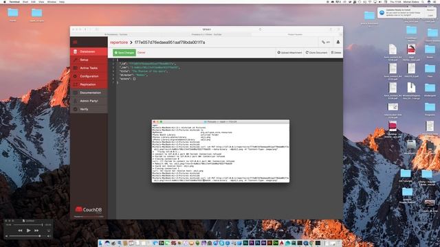 CouchDB - cURL Simple Commands смотреть онлайн