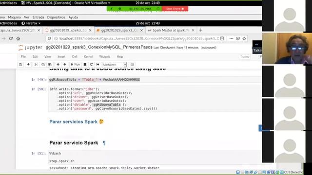 Conexión de MySQL en Spark 3.0 - Dr. Gabriel Guerrero, смотреть онлайн