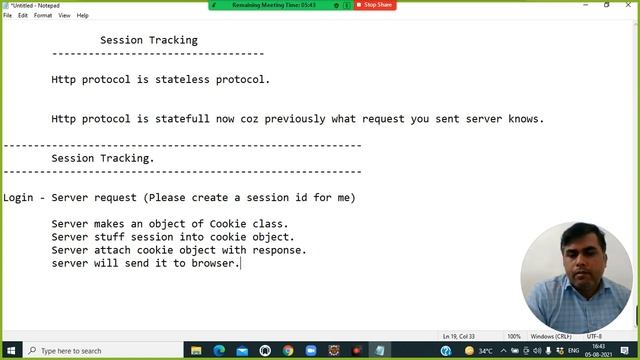 Session Tracking Concept using HttpSession Interface of Servlet || Advance Java Programming смотреть онлайн