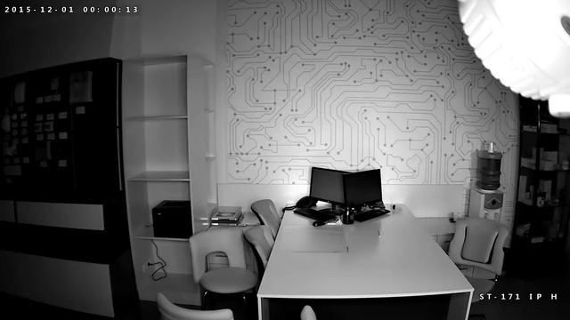 IP камера ST 171 IP HOME в помещении ночью смотреть онлайн