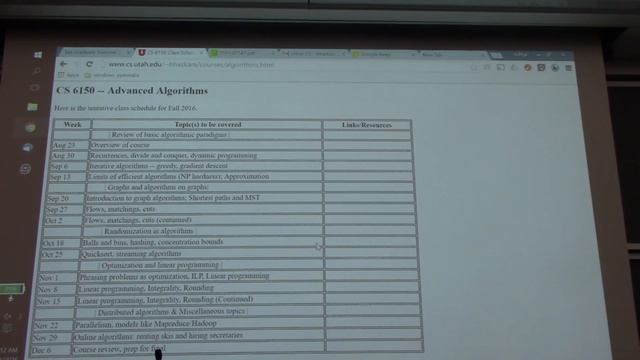 Advanced Algorithms Lecture 1 смотреть онлайн