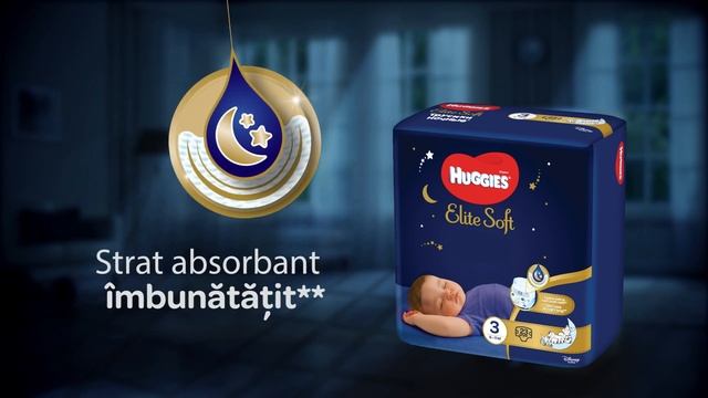 Huggies Elite Soft Overnight