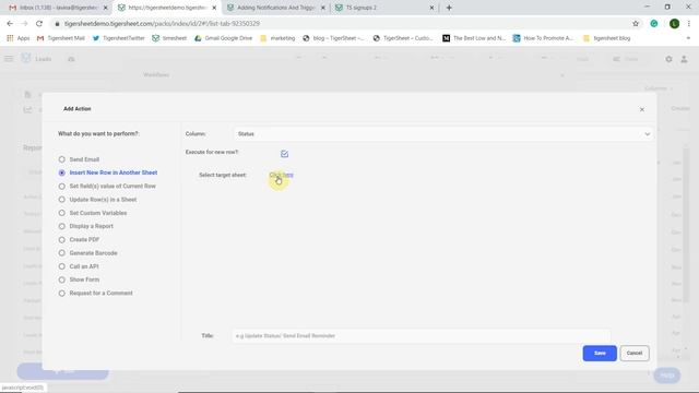 How to set up an 'Insert Row' Trigger смотреть онлайн