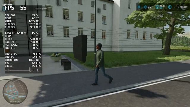 Farming Simulator 22 - 1080p - Xeon E3-1230 v2 - GTX 660 - 16GB RAM смотреть онлайн