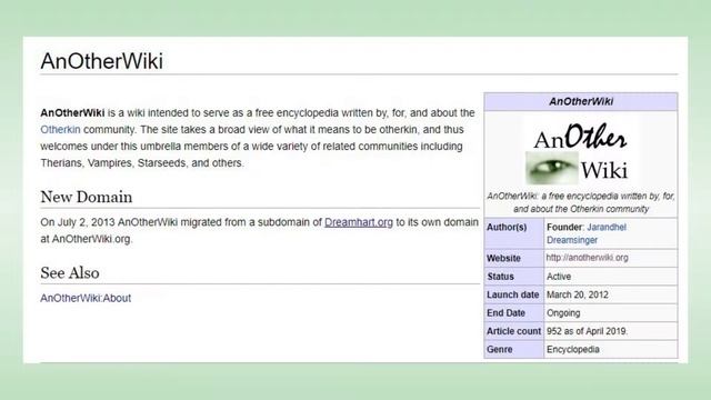 AnOtherWiki - Resource of the Month смотреть онлайн