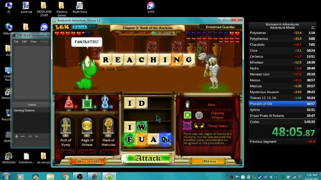 Bookworm Adventures (PC) - IGT 1:36:10 смотреть онлайн