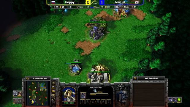 WC3 - TeD Cup 12 - WB Semifinal: [UD] Happy vs LawLiet [NE] (Ro 16 - Group A) смотреть онлайн