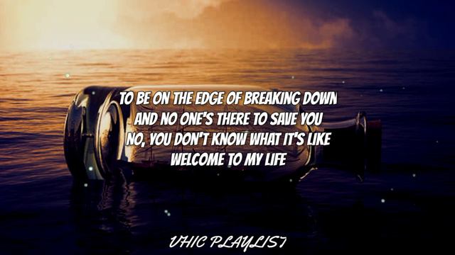 Welcome To My Life - Simple Plan (Lyrics)🎶 смотреть онлайн