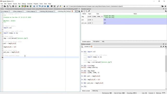 9. Working With Pixels (Advanced Computer Vision using OpenCV Python) смотреть онлайн