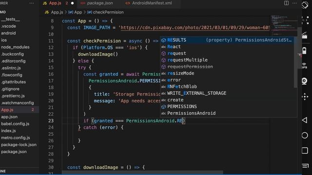 React Native: Download an Image from any URL смотреть онлайн