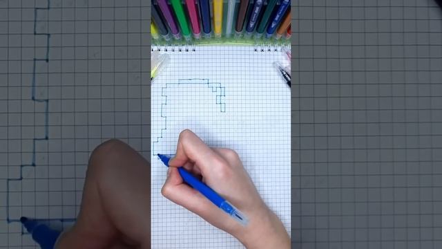 Страшная История "Девочка с Шариками" + АРТ (рисунки по клеточкам) смотреть онлайн