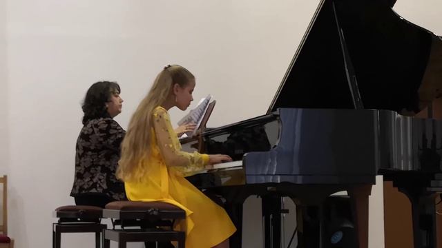Миниатюрный концерт Соль Мажор(переложение для двух фортепиано) А. Роули 19.05.2023 смотреть онлайн
