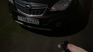Штатный автозапуск Opel Mokka