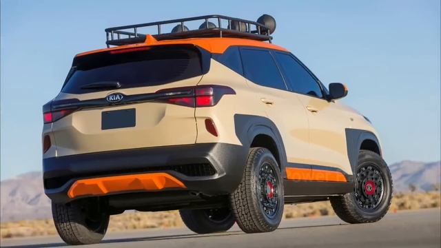 All New 2020 Kia SELTOS X Line SUV - Kia Seltos AWD Offroad Edition, New Interiors, Powerful SUV смотреть онлайн