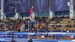 Перекладина. Мужчины. Многоборье. Чемпионат России по спортивной гимнастике 2023
