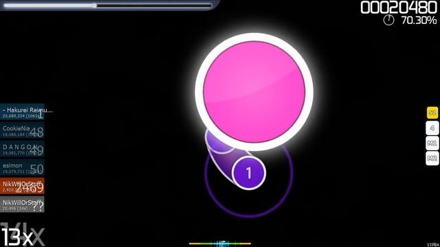 I made a new cursor for osu :D смотреть онлайн
